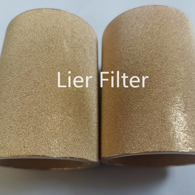 ODM 2um a aggloméré le filtre acier-cuivre inoxydable de poudre de filtre de poudre en métal