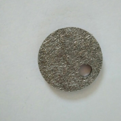 Pleatable FeCrAl nettoyable a aggloméré la porosité élevée de feutres de fibre en métal