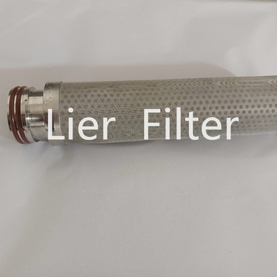 Élément filtrant aggloméré par cylindre à lit fluidisé en métal pour l'industrie pharmaceutique