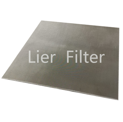 Acier inoxydable Mesh Filters Thickness aggloméré 1.7mm 1000*1000mm