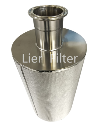 filtre formé 304 316 par solides solubles pour le pétrole et des médias de processus de séparation pétrochimique