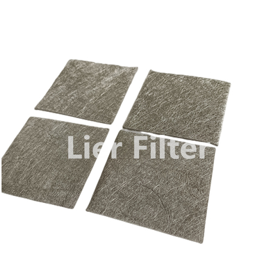 La fibre agglomérée par filtre à hautes températures en métal a senti la bonne estimation de filterl