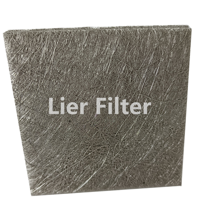 La fibre agglomérée en métal d'acier inoxydable a senti le micron 1-1000 pour le filtre