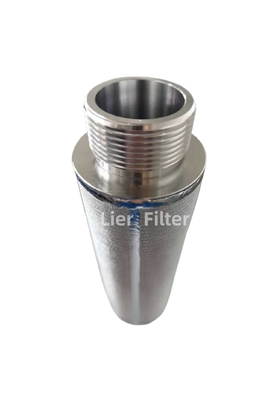 filtre aggloméré standard de poudre en métal 5um utilisé dans la filtration de polyester