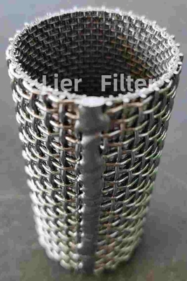 la norme de 5Um 316L a aggloméré l'opération automatique de Mesh Filter Elements For Continuous