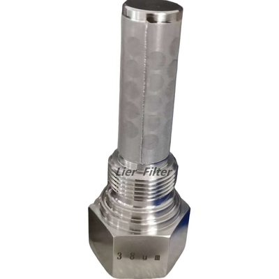 Élément filtrant multi de valve de couche de SS316L 38um dans l'industrie de métallurgie