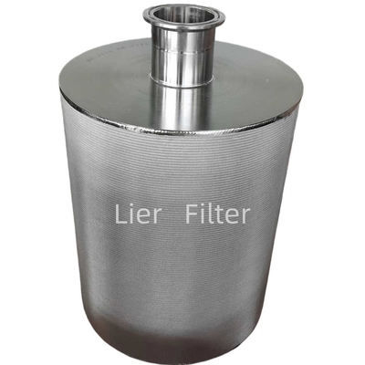 La précision de filtrage stable SS316L 20um a aggloméré l'industrie de Mesh Filter Elements In Pharmaceutical en métal