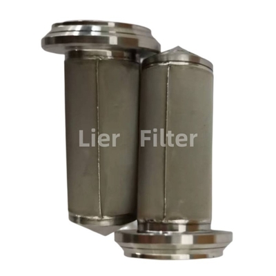 14um 316L a soudé l'élément filtrant multi aggloméré de valve de couche utilisé dans la machine hydraulique