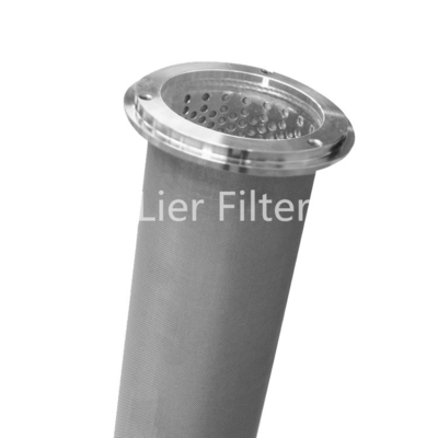 La nourriture a aggloméré le filtre industriel d'acier inoxydable de 20 microns d'éléments filtrants en métal