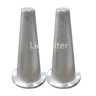 filtre formé de l'acier inoxydable 304 316 capacité d'écoulement élevée de mesurage minimale