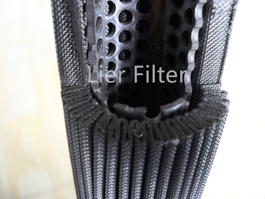 L'anti corrosion 0.2um-120um a plissé l'élément filtrant pour des fontes de polymère