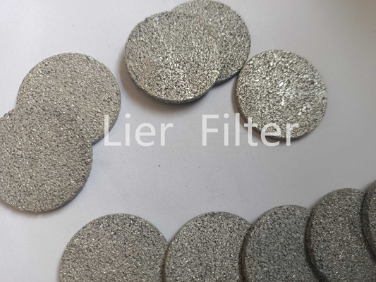 Filtre d'acier inoxydable de 40 microns autour de filtre aggloméré de poudre pour l'industrie médicale