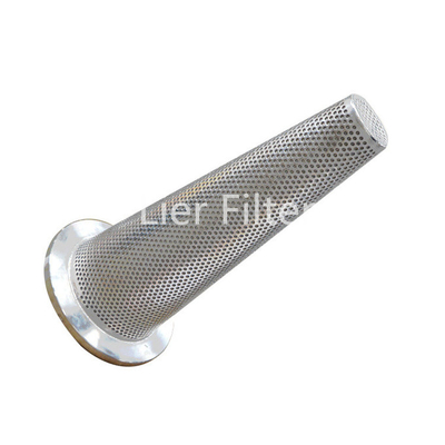 1-500 filtre en forme de cône de canalisation de gisement de pétrole de filtre de grand écoulement de micron