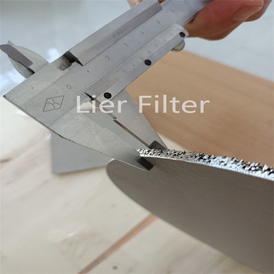 2-10 métal rond industriel aggloméré Mesh Filter de filtre d'acier inoxydable des couches SS316