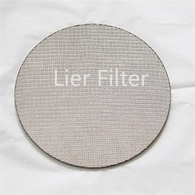 1-300 filtre d'acier inoxydable Mesh Filter Reusable Sintered Mesh de micron