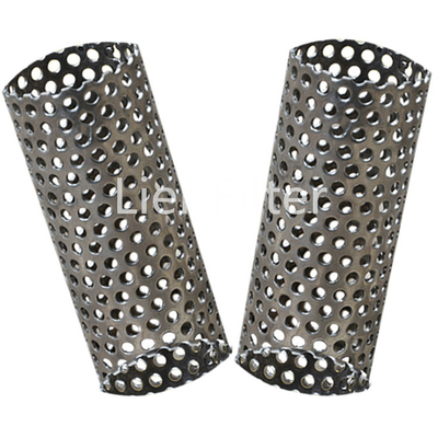 tube perforé épais en métal de 0.1mm-15mm maille de filtre d'acier inoxydable de 10 microns