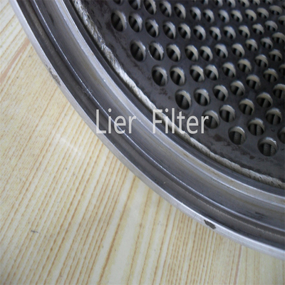 Fil perforé Mesh Stainless Steel Filter Mesh de porosité de 15% à de 45%