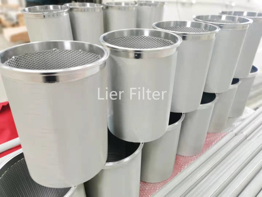 Fil industriel Mesh Filter Element d'acier inoxydable de tamis de panier de gigaoctet de la CE
