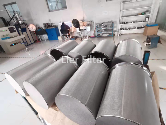 10-300 panier industriel de filtre d'acier inoxydable de trous pour la filtration de l'eau